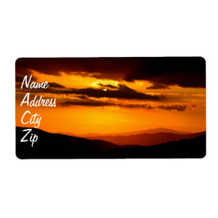 Etiqueta Foto do sol bonito