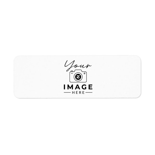 Etiqueta Foto Personalizada (Frente)