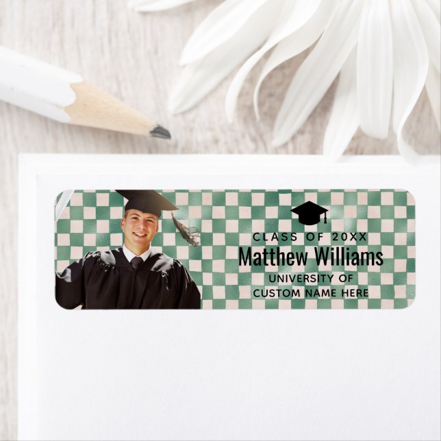 Etiqueta Foto Personalizada de Conclusão de Curso com Ender (Insitu)