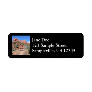 Etiqueta Fotografia da Arizona Eagle Rock I Sedona