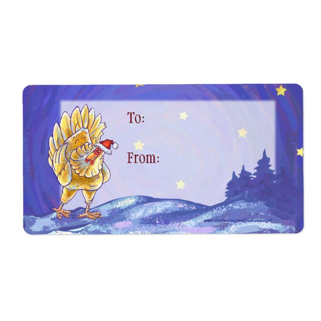 Etiqueta Frango de Natal (Frente)