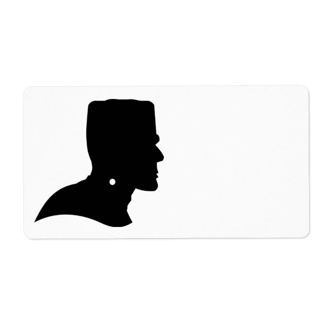 ETIQUETA FRANKENSTEIN SILHOUETTE (Frente)