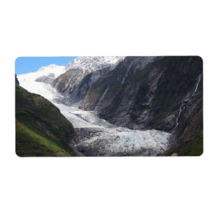 Etiqueta Franz Josef Glacier, Nova Zelândia