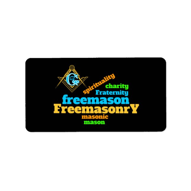 Etiqueta Freemasonry (Frente)
