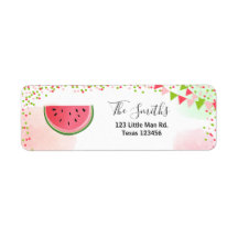 Fruta de Marca de Endereço de Retorno de Melão de 