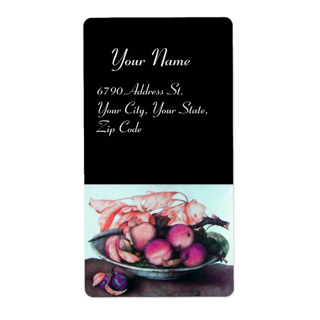 ETIQUETA FRUTAS 2/PÊSSEGOS E PRUNAS DA SEASON (Frente)