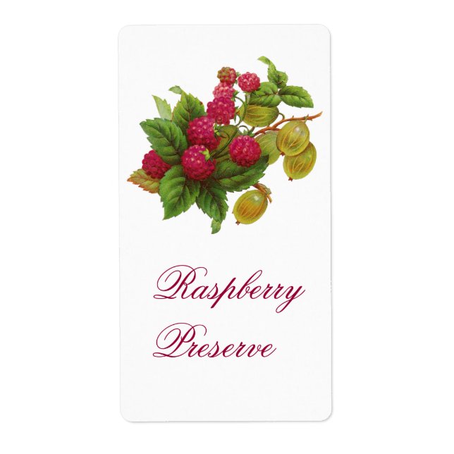 ETIQUETA FRUTAS/RASPBERRIES DA SEASON (Frente)