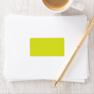 Etiqueta Fundo Amarelo Plano – Textura de Volta às Aulas
