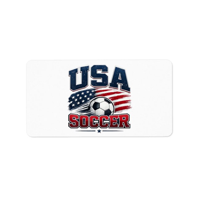 Etiqueta Futebol 2026 EUA (Frente)