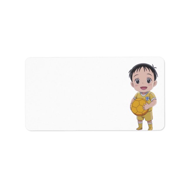 Etiqueta Futebol amado (Frente)