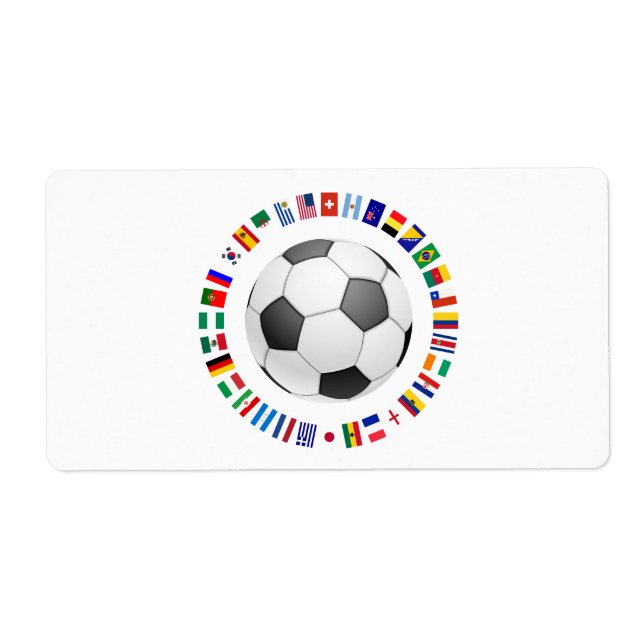 Etiqueta Futebol Americano (Frente)