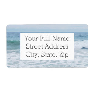 Etiqueta Gaivota na praia em Califórnia