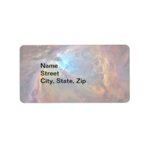 Etiqueta Galáxia Espacial Nebula de Órion Claro, ZGOS, Ende