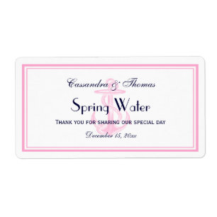 Etiqueta Garrafa-d'água H, com estrutura rosa, cor-de-rosa,