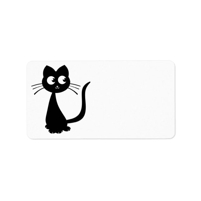 Etiqueta Gatinho Kuro (Frente)