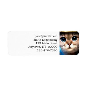 Etiqueta Gato Astronauta