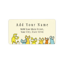 Gatos Coloridos Estreitando