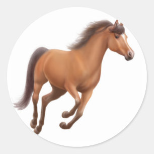 Etiqueta Gelding de galope da baía