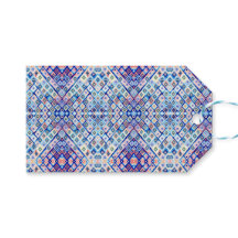 Etiqueta Geométrica de Presente Vibrante