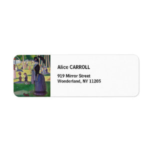 Etiqueta Georges Seurat - Domingo em La Grande Jatte