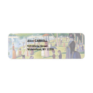 Etiqueta Georges Seurat - Domingo em La Grande Jatte