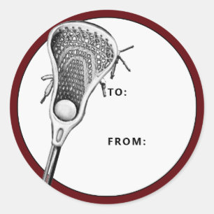 Etiqueta Gift Maroon Lacrosse