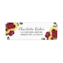 Girassol Moderno e Rosa Floral