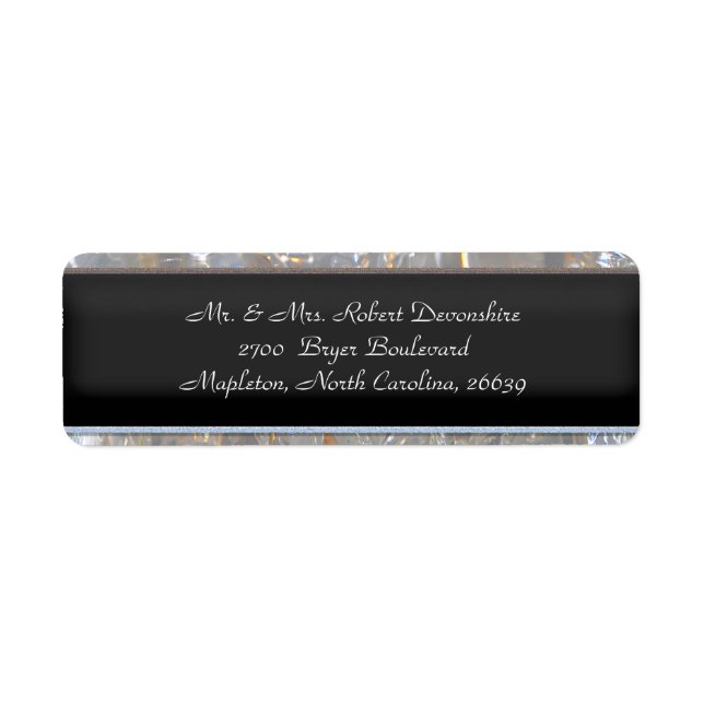 Etiqueta Glayce Art Deco (Frente)