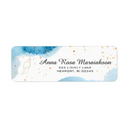 Etiqueta *~*Glitter Beach NOcean Dourado Conch Shell