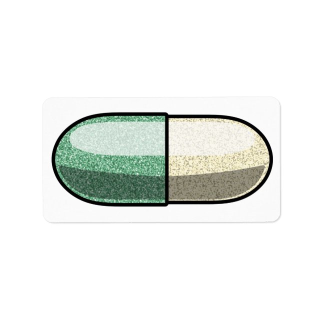 Etiqueta Glitter Fluoxetine (Frente)