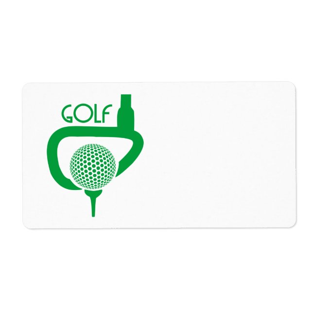 Etiqueta Golfe (Frente)