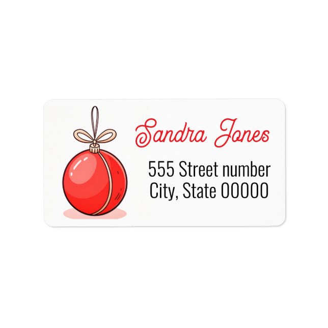 Etiqueta Gorgeous address labels coffee (Frente)