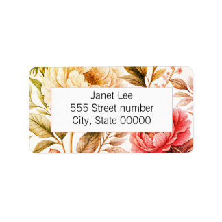Etiqueta Gorgeous one of a-kind address labels