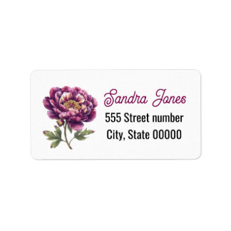 Etiqueta Gorgeous one of a-kind address labels