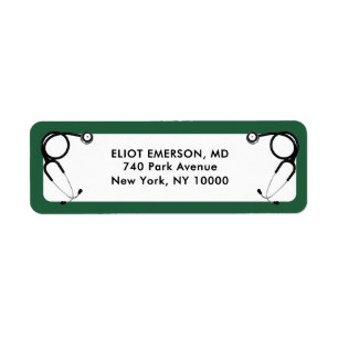 Etiqueta Graduação de Médico
