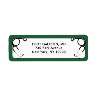 Etiqueta Graduação de Médico