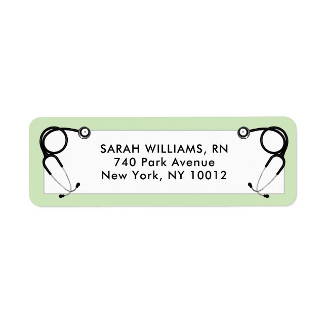 Etiqueta Graduação na Escola de Enfermagem (Frente)