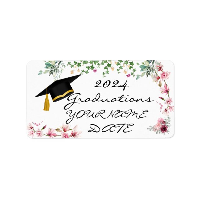 Etiqueta Graduações (Frente)
