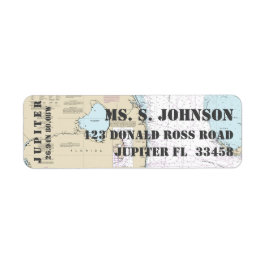 Etiqueta Gráfico de Navegação Náutica da Porta Residencial 