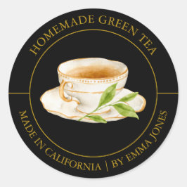 Etiqueta Green Tea Modern