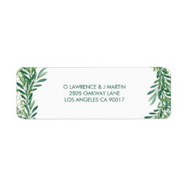 Etiqueta Greenery deixa aquarela