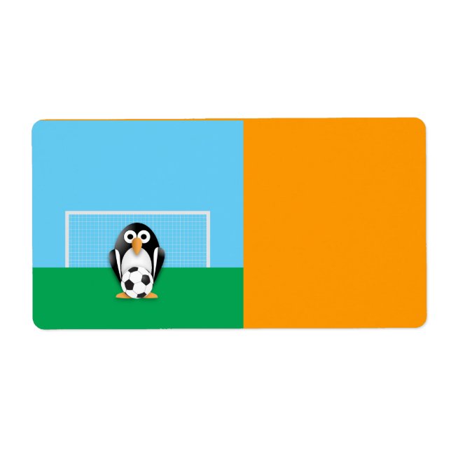 Etiqueta Guardião de pinguins (Frente)