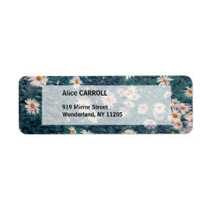 Etiqueta Gustave Caillebotte - Cama de Visitas, Detalhe