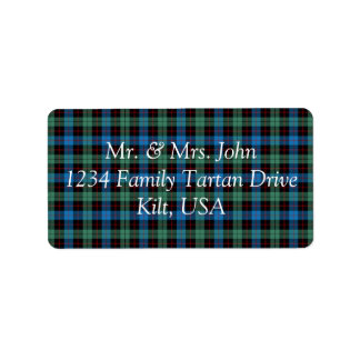 Etiqueta Guthrie Tartan