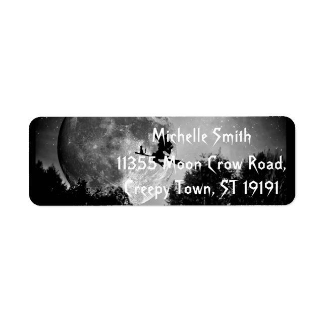 Etiqueta Halloween Personalizado (Frente)