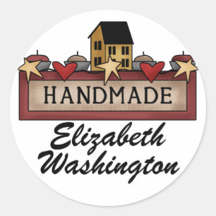 Etiqueta Handmade/Crafter por SRF