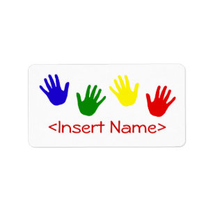 Etiqueta Handprints
