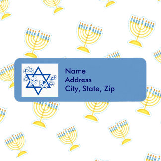 Etiqueta Hanukah Gelt e Dreidels