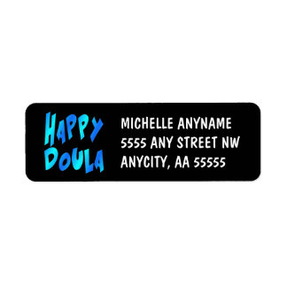 Etiqueta Happy Doula
