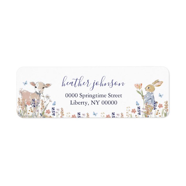 Etiqueta Hearthlight Notes Primavera Suave Jardim Prado (Frente)